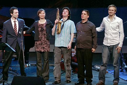 Helsinki Trio и Леонид Сендерский (в центре)